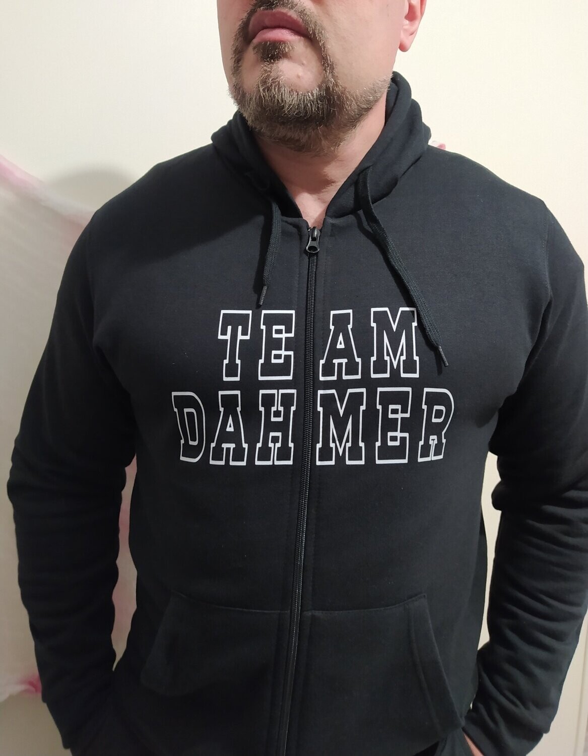 Team Dahmer zip-up hoodie
