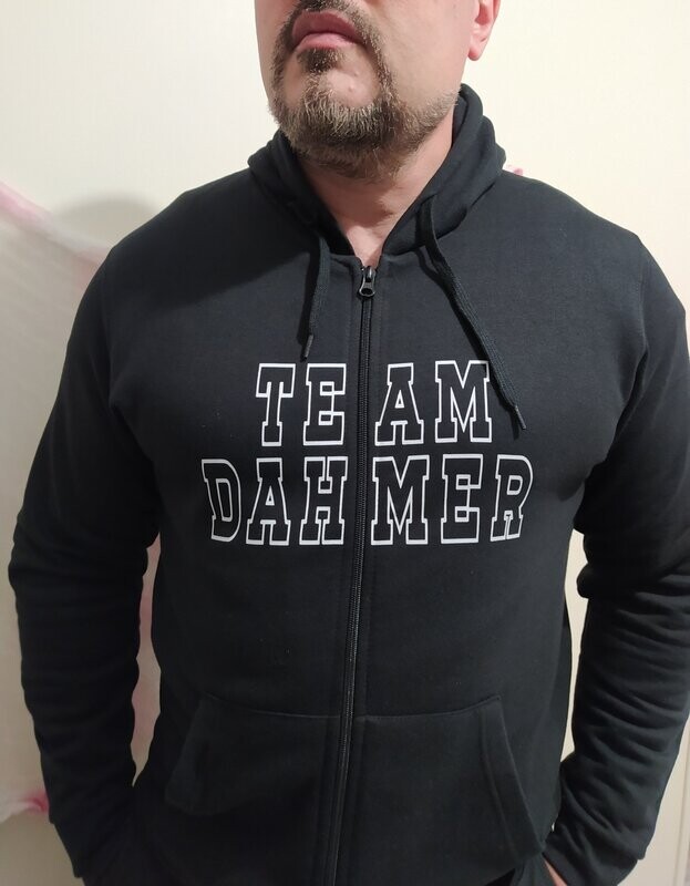 Team Dahmer zip-up  hoodie