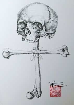 6"X8" Print - Bones by Bodeko