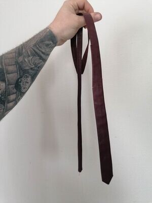 Armin Meiwes leather tie