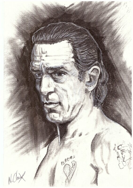 Max Cady (original drawing)