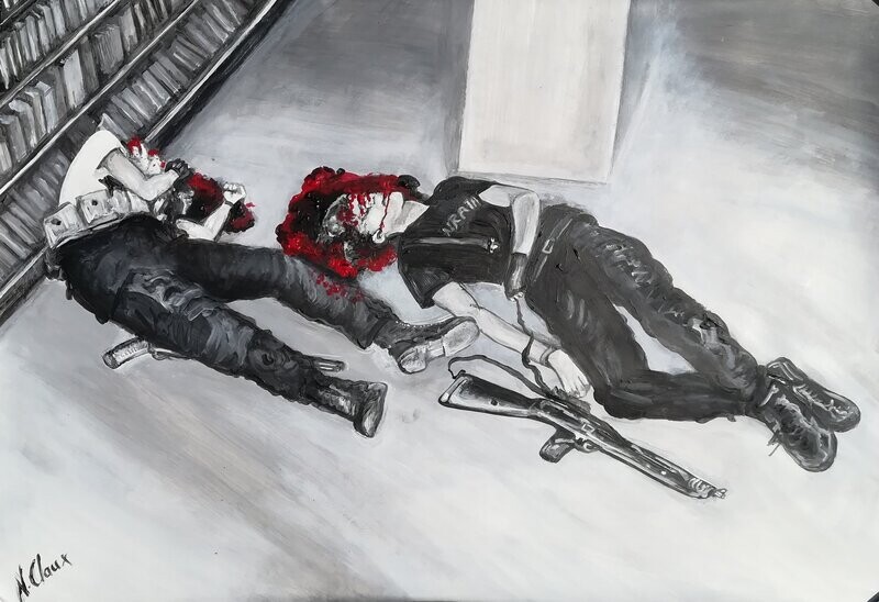 9"X11" Print - Columbine