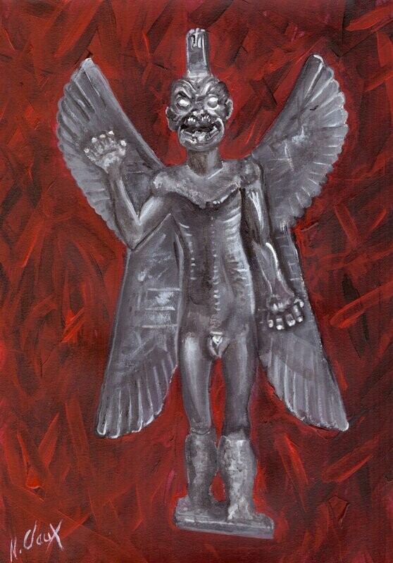 9"X11" Print - Pazuzu