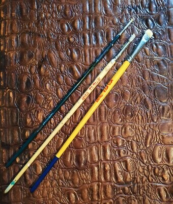 Nico Claux art used brush