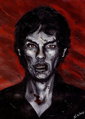 9"X11" Print - Blood Nightstalker