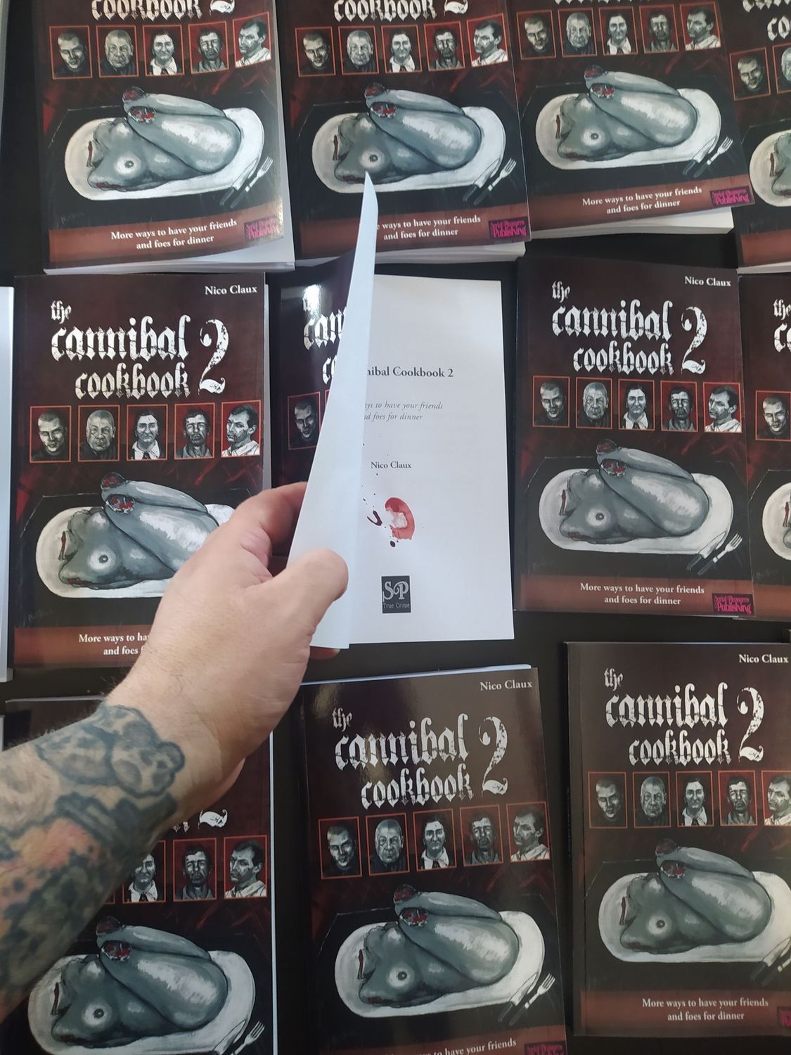 The Cannibal Cookbook 2 (English paperback, signed)