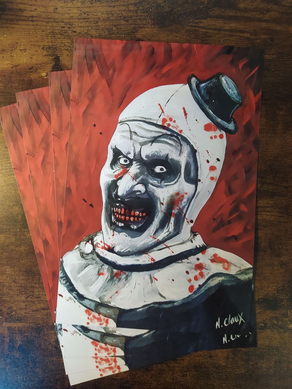 9"X11" Print - Art the Clown