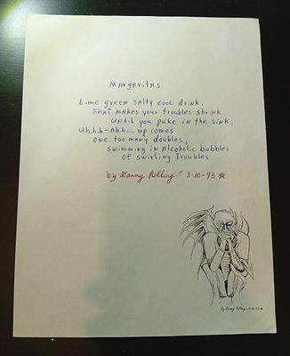Danny Rolling poem sent to Sondra London Danny Rolling poem sent to Sondra London