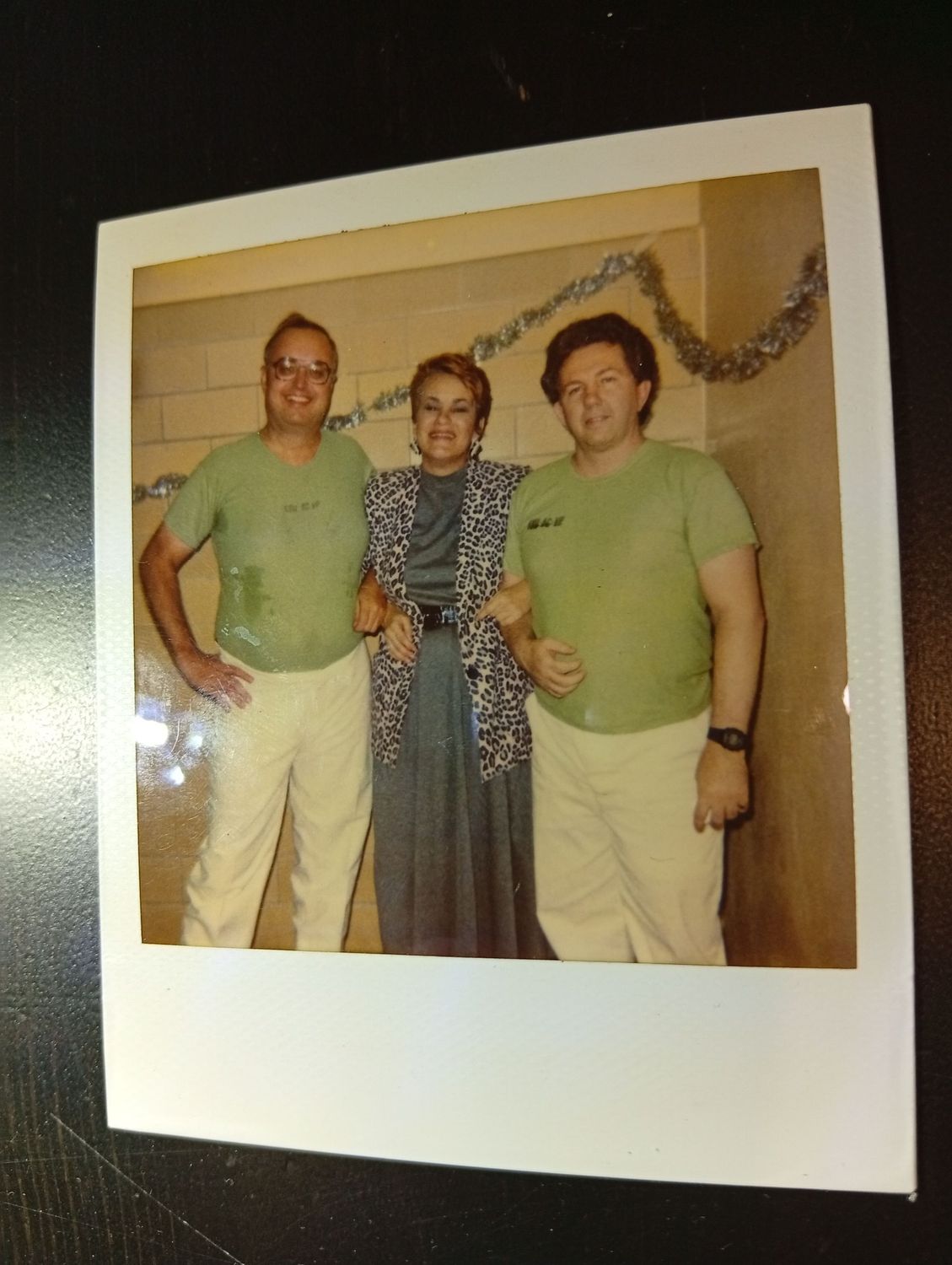 Gerard Schaefer original polaroid with Sondra London - number 7 Gerard Schaefer original polaroid with Sondra London - number 7