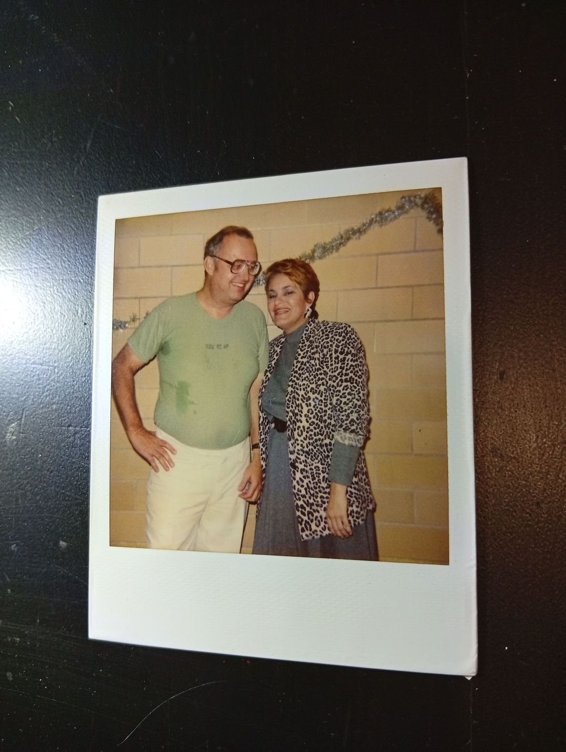 Gerard Schaefer original polaroid with Sondra London - number 4
