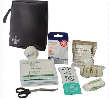 Trousse de soins garnie 1er secours