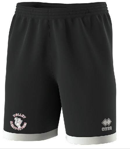 SHORT ERREA BARNEY NOIR/BLANC VSV