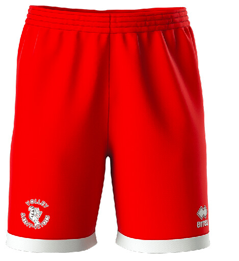 SHORT ERREA BARNEY ROUGE/BLANC VSV