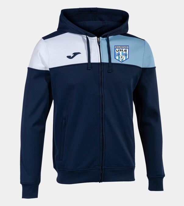 SWEAT ZIP CAPUCHE JOMA CREW V USLB