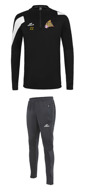 Ensemble Sweat 1/2 ZIP ACTION + Pantalon ACTION TOJF