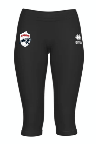LEGGINGS 3/4 FEMME ERREA DOUGLAS NOIR BVB