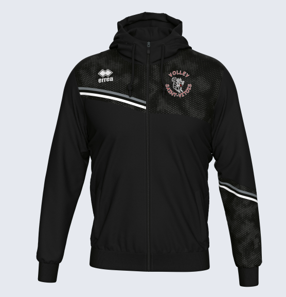 Veste à capuche Erreà DRAGOS NOIR VSV