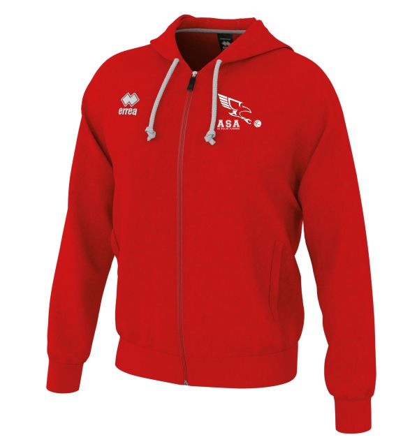 Sweat Zip à capuche Errea WIRE 3.0 ASA Sweat Zip à capuche Errea WIRE 3.0 ASA
