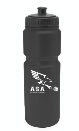 GOURDE ROUGE 840ml+ LOGO ASA