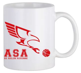 Mug blanc avec logo sublimé ASA