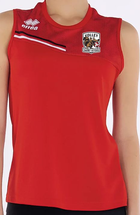 MAILLOT FEMME ERREA ELOY ROUGE VSV