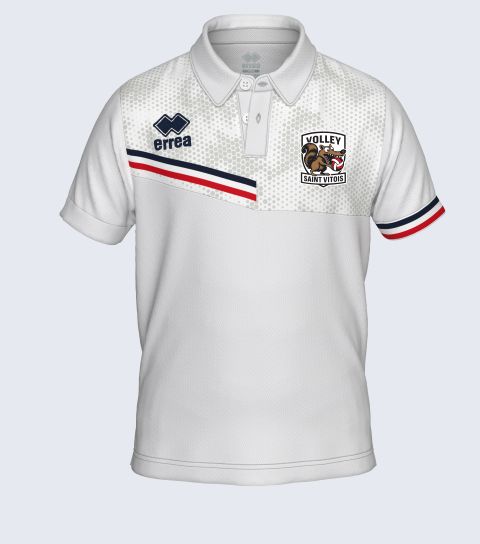 Polo Erreà EMIR BLANC VSV