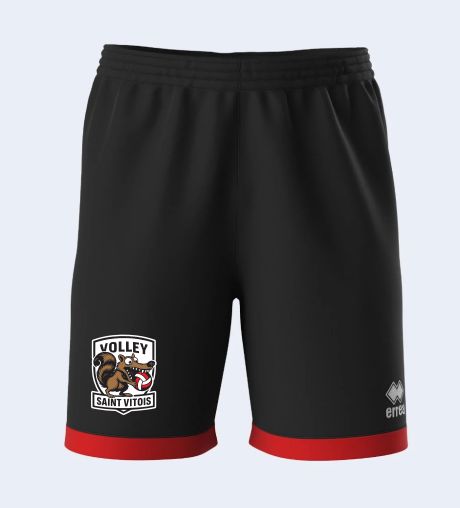 SHORT ERREA BARNEY NOIR/ROUGE VSV SHORT ERREA BARNEY NOIR/ROUGE VSV