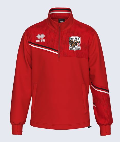 Sweat entrainement ELIAS ROUGE VSV Sweat entrainement ELIAS ROUGE VSV