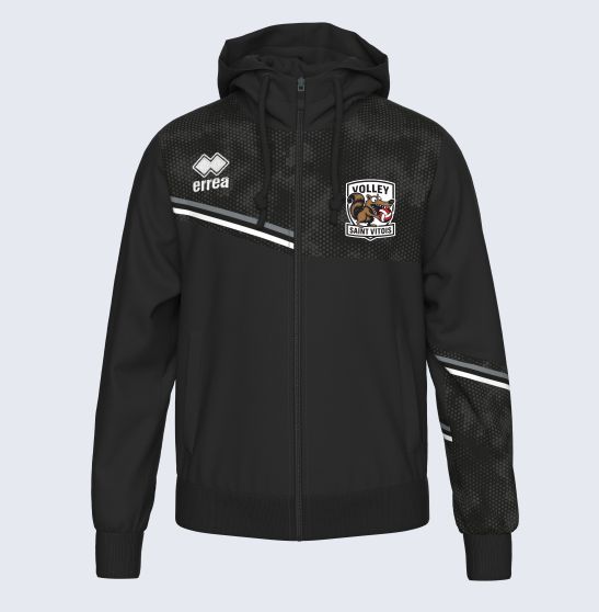 Veste à capuche Erreà EBER NOIR VSV