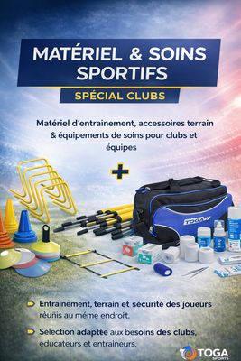 ÉQUIPEMENTS TERRAIN & SOINS