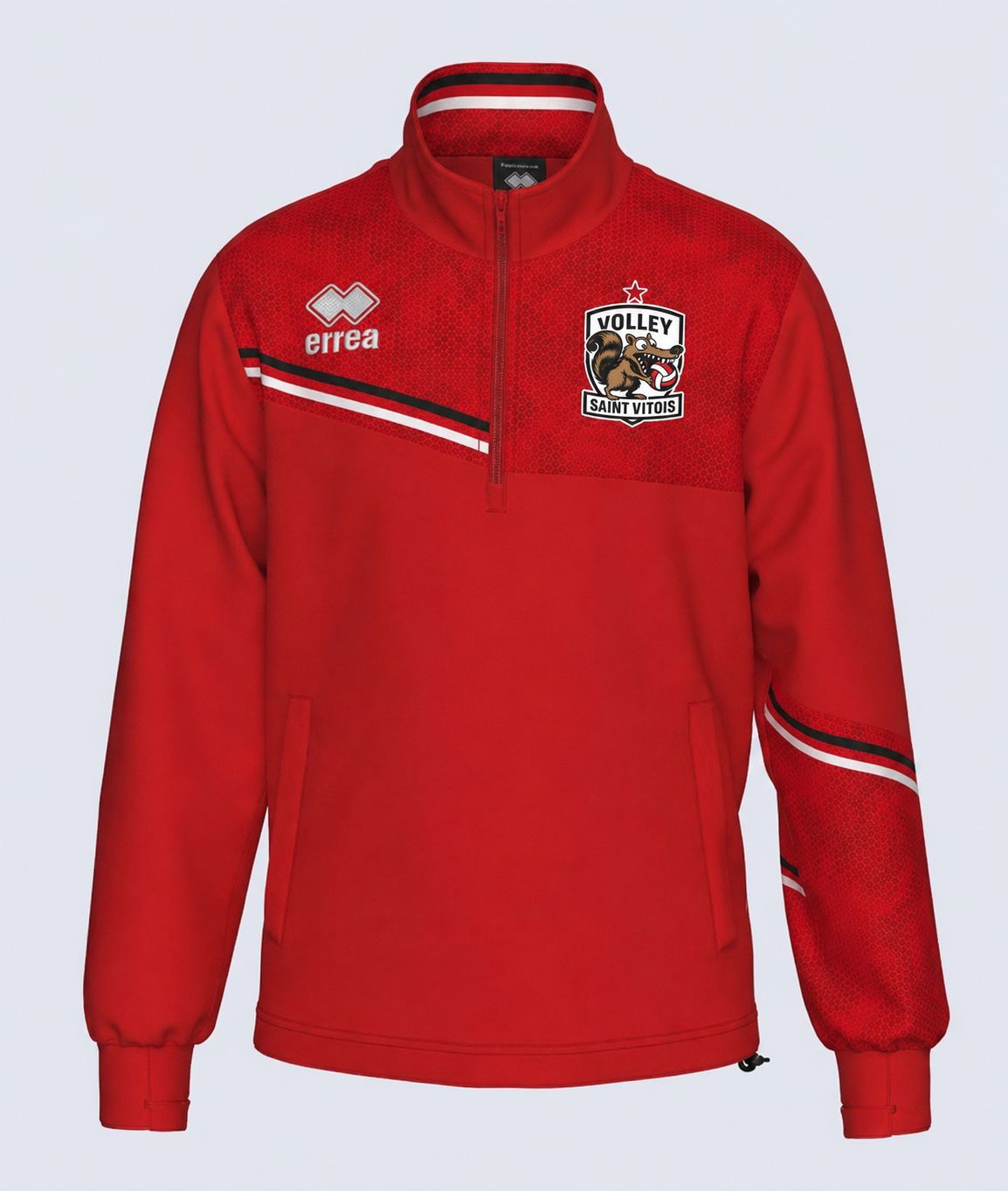Sweat entrainement ELIAS ROUGE VSV Sweat entrainement ELIAS ROUGE VSV