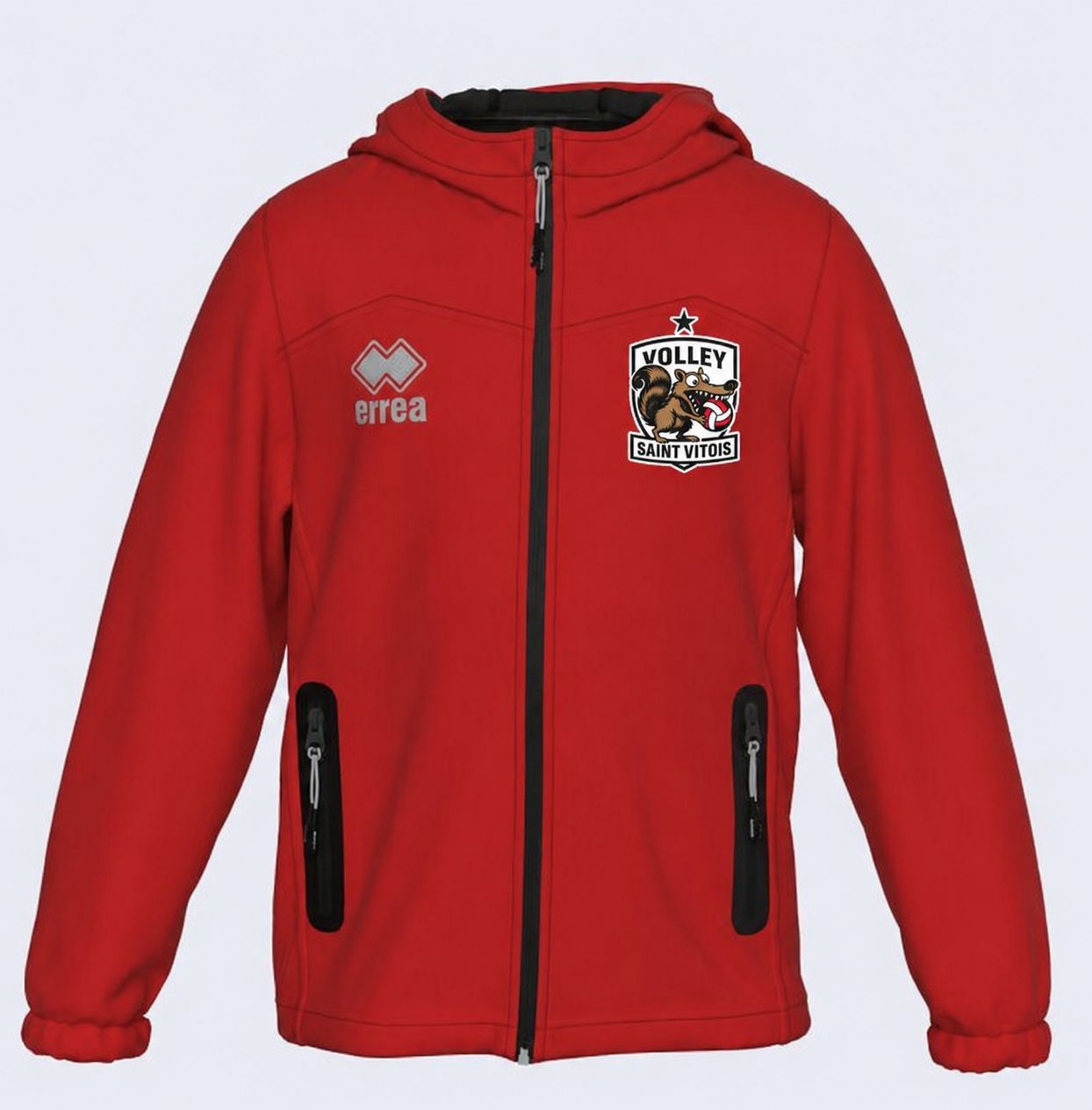 VESTE SOFTSHELL ERREA GEB ROUGE VSV