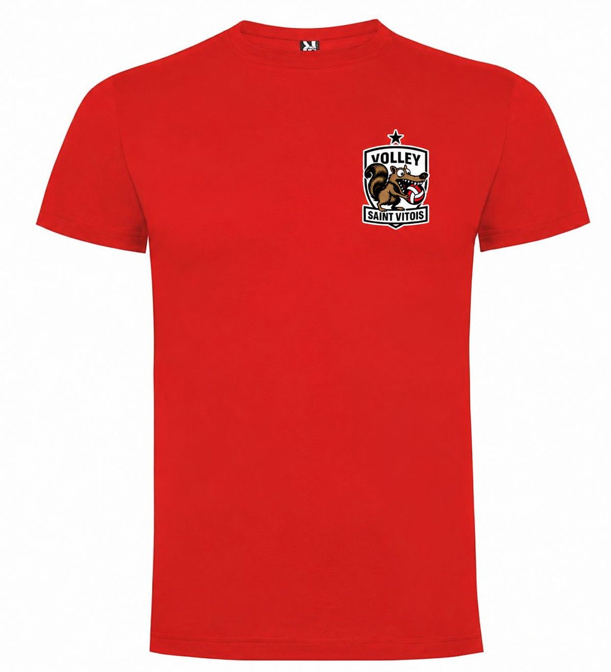T-shirt coton VSV ROUGE T-shirt coton VSV ROUGE