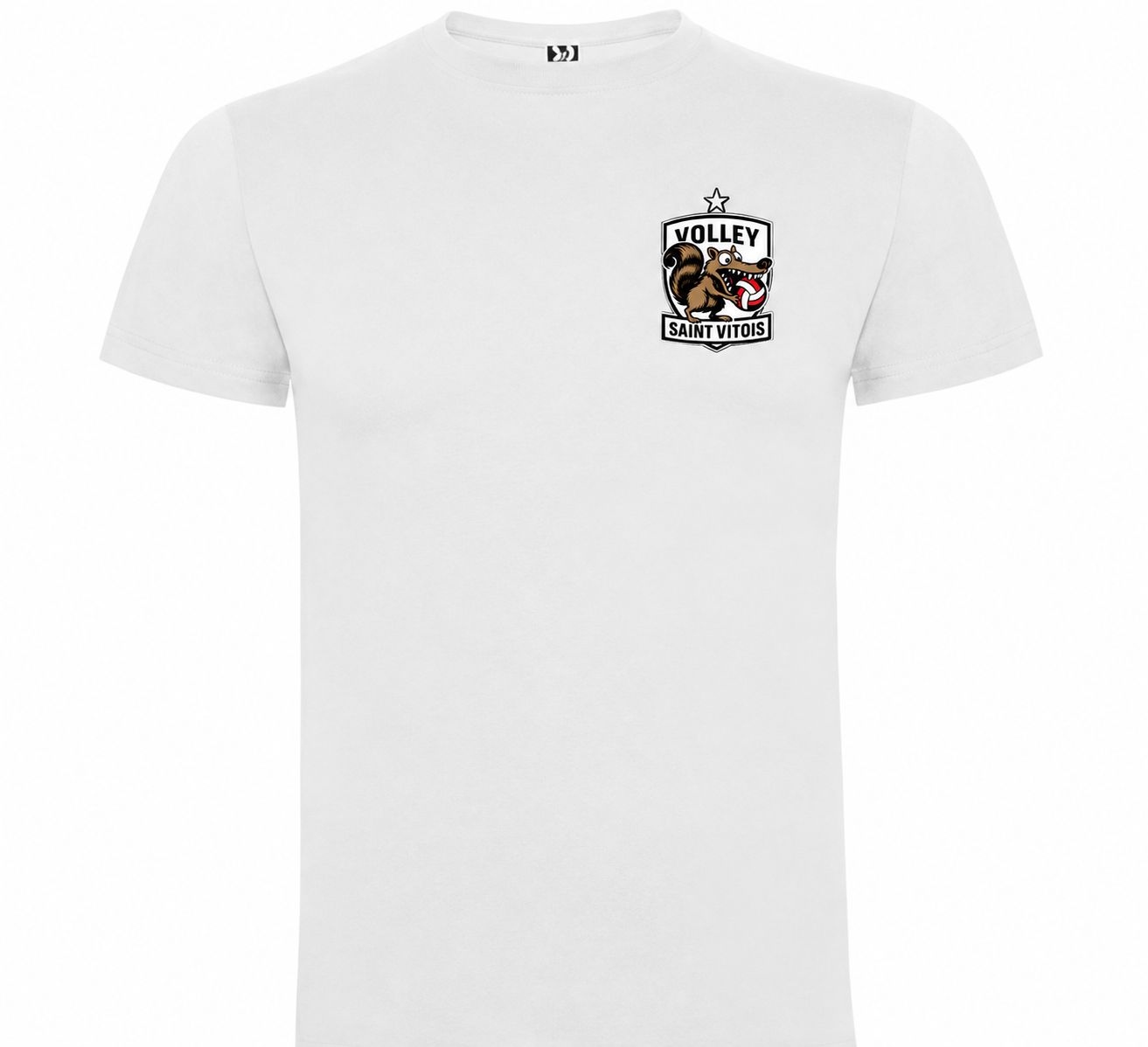 T-shirt coton VSV BLANC T-shirt coton VSV BLANC