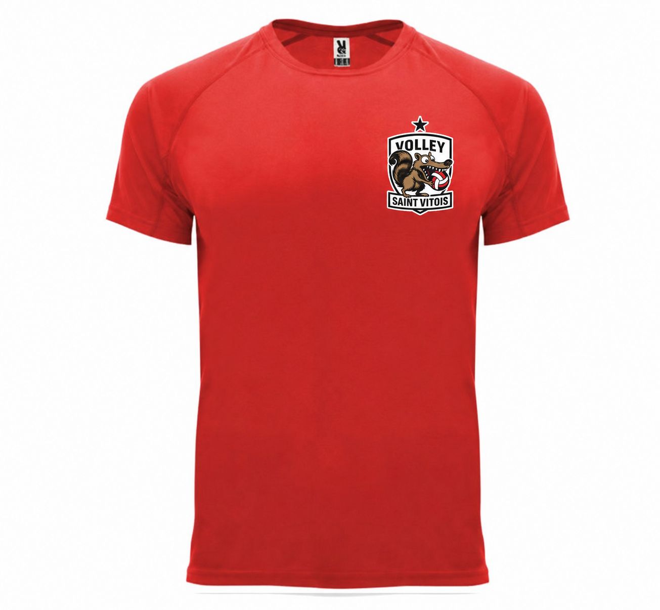 T-shirt technique VSV ROUGE T-shirt technique VSV ROUGE