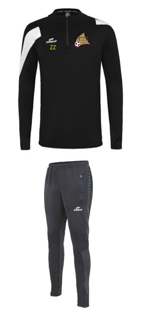 Ensemble Sweat 1/2 ZIP ACTION + Pantalon ACTION TOJF