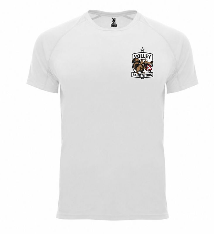 T-shirt technique VSV blanc