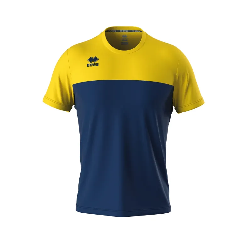 Maillot Errea BRANDON Jaune/Marine