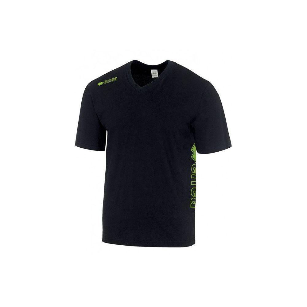 T shirt Errea PROFESSIONAL Noir/Vert
