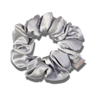 Silver Large Scrunchie Single