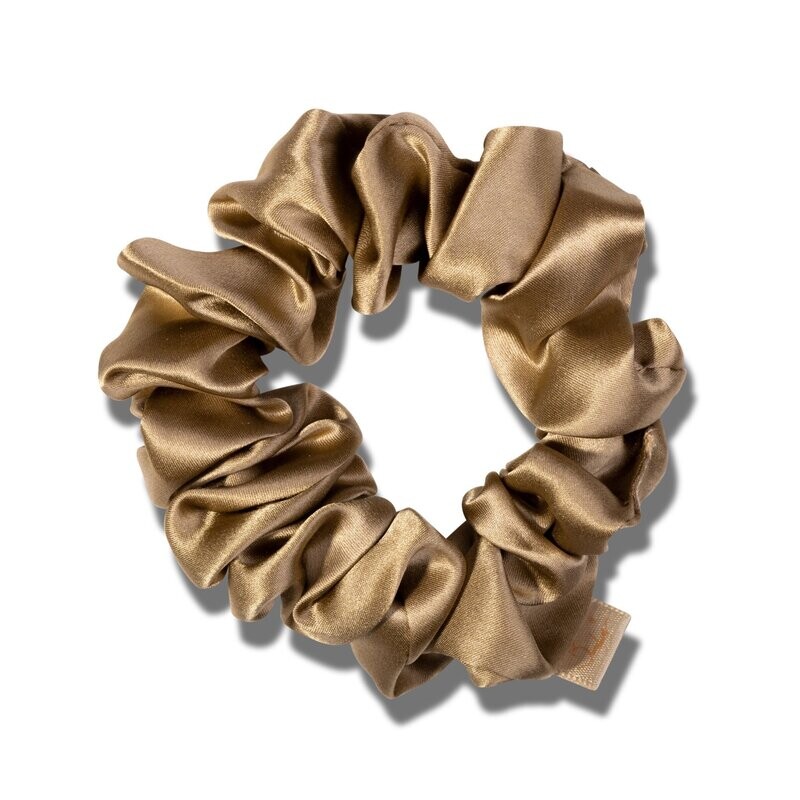 Gold Large Scrunchie Single