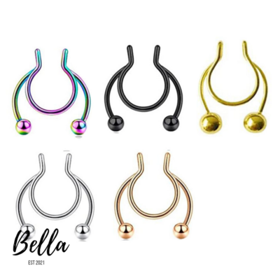 Clip in nose ring (Gold) 