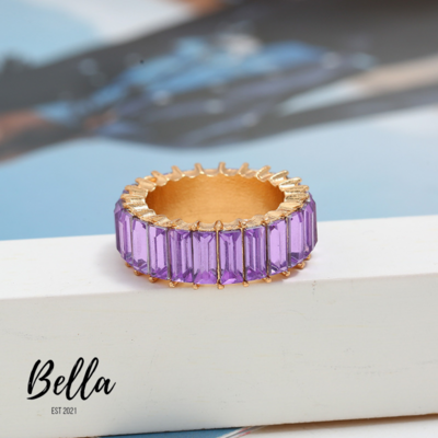 Crystal Ring (purple)