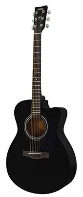 YAMAHA FS100C Acoustic Guitar, Black