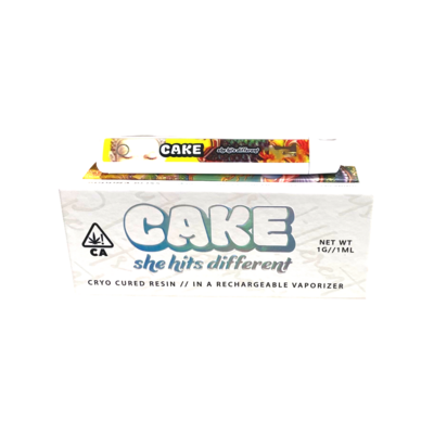 (Cartridge) Cake Cryo Cured Resin Disposable Carts