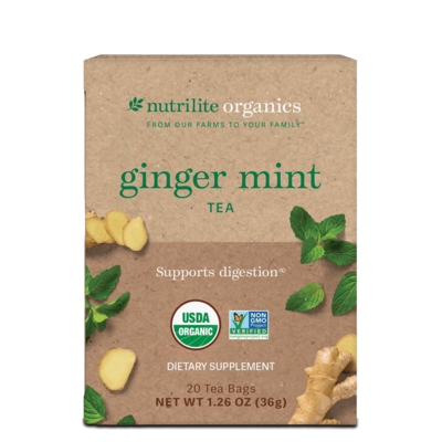 Nutrilite™ Organics Ginger Mint Tea
