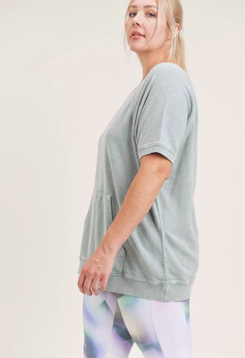 Mineral Washed Top (plus)