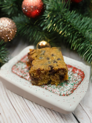 Sweet Potato + Chocolate Chip Bars 🍪