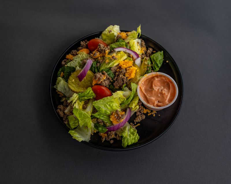 Deconstructed Burger Salad