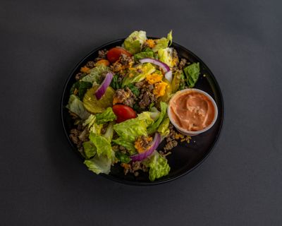 Deconstructed Burger Salad
